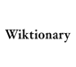 wiktionary